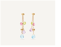 Orecchini Marco Bicego Donna Paradise in Oro giallo Pietre dure OB914-MIX01 - OB914-MIX01
